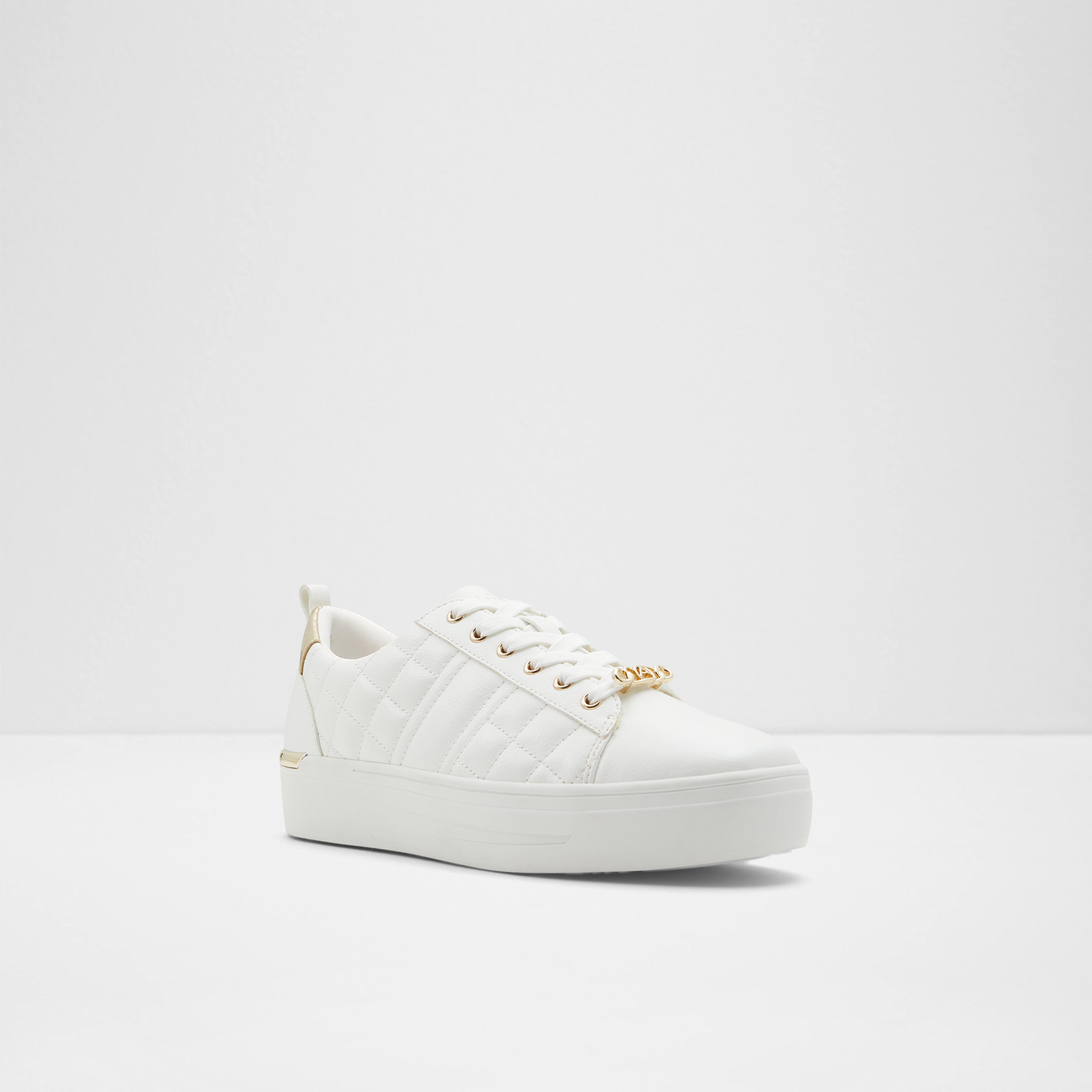 Meadow Women's White Sneakers image number 4